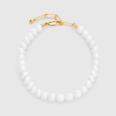 Gold Nomade Pearl Bracelet Pearl