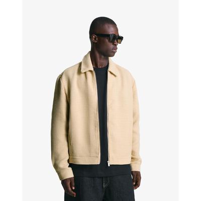 Bershka Rustic Boxy Fit Jacket Men M Camel