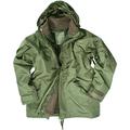 Mil-Tec ECWCS Jacket with Fleece Olive, Green, Medium