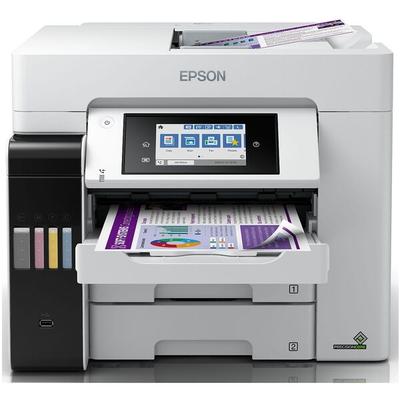 Epson Tintenstrahl-Multifunktionsdrucker »EcoTank ET-5880« grau, 42.5x35x50 cm Image