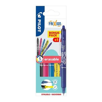 Pilot 5er-Pack Tintenroller »FRIXION ball CLICKER« 0,4 mm Image