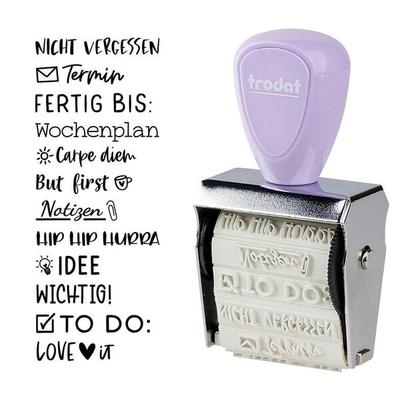Trodat Mini-Motivstempel »Bullet Journal« 30 x 5 mm Image