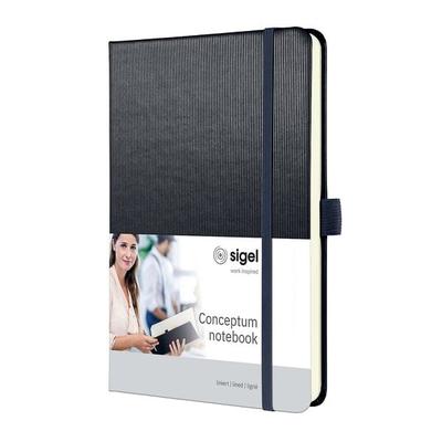 Sigel Notizbuch »CONCEPTUM grey metallic« liniert A5 194 Seiten Image