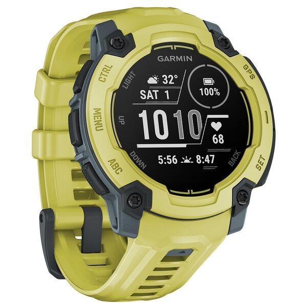 GARMIN Smartwatch GARMIN Instinct E 45 mm lime, dunkelgrün grün Image