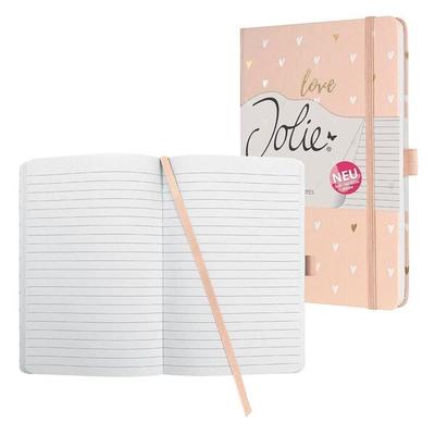 Sigel Notizbuch »Jolie®« liniert A5 174 Seiten rose/gold/weiß Image