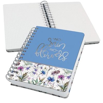 Sigel Notizbuch »mit Spirale Jolie®« Punktraster A5 240 Seiten blau/weiß Image