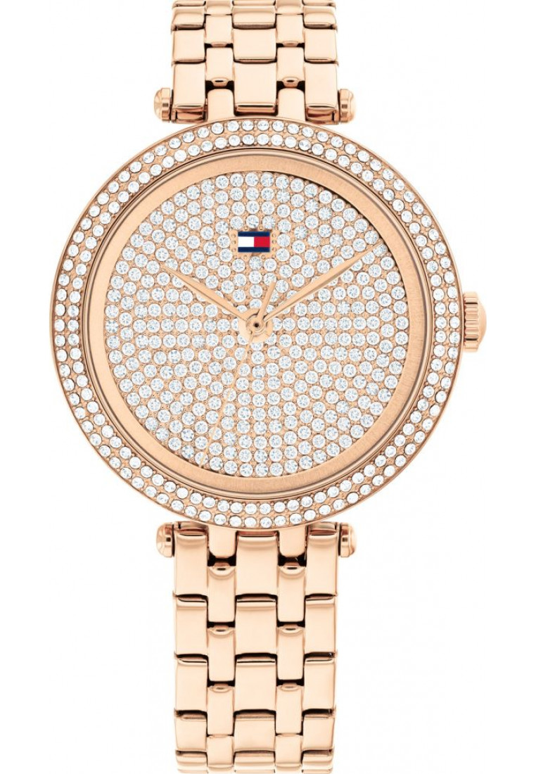 Tommy Hilfiger Damenuhr Quartz Gold Einheitsgröße
