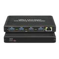 Tlily - Adattatore di rete Gigabit USB3.0 senza driver a 4 porte RJ45