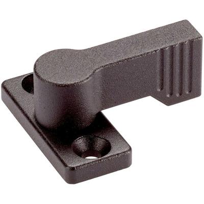 Halder - Drehriegel mit Anschraubflansch schwarz Image