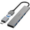 Hama - Hub usb-a 3.2 4x Porte Adattatore usb-c da 5 Gbit/s