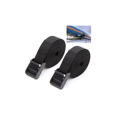 Bluedeer - Spanngurt Befestigungsgurt, 2 Stück Zurrgurt 2 m x 25 mm Spanngurte Expander mit Klemmen Image
