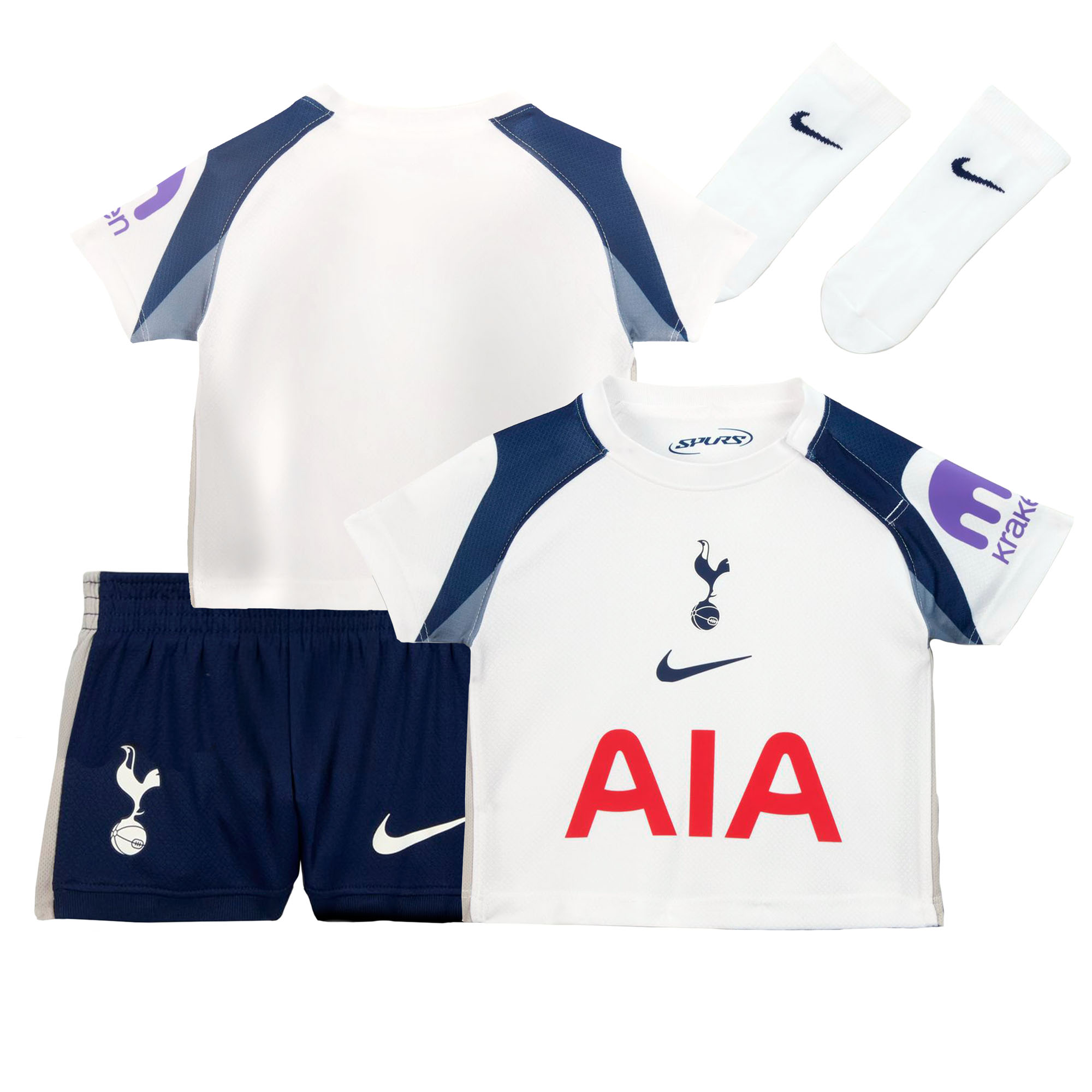 Mini-tenue domicile Nike Stadium Tottenham Hotspur 2025-26 - Nourrissons