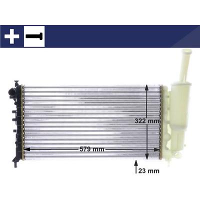 Mahle Kühler, Motorkühlung [Hersteller-Nr. CR2037000S] für Fiat Image