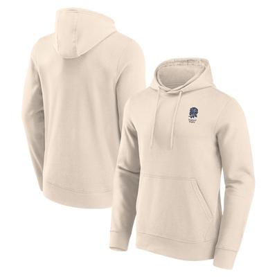 England Rugby Essentials Kapuzenpullover mit kleinem Wappen – Cremefarben Image