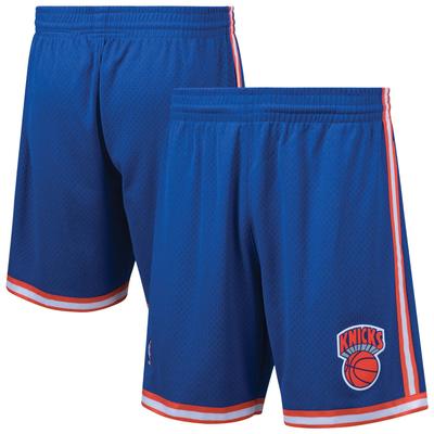 New York Knicks Hardwood Classics Road Short von Mitchell & Ness – Herren Image