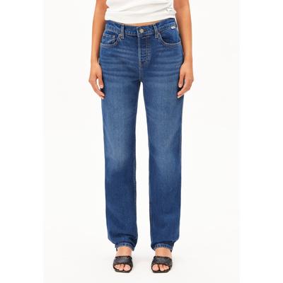 AAVELINE - Frauen Regular Fit Jeans - blau (Größe: 27/32) Image