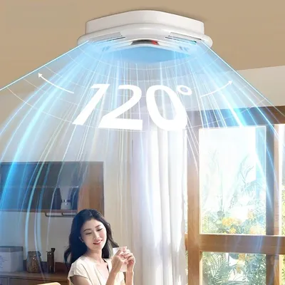 Modern Personalized Bedroom Ceiling Light Full Spectrum Living Room Leafless Fan LED Light Dining Room Home Eye Protection Lamp