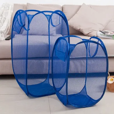 Foldable Mesh Breathable Clothes Dirty Clothes Basket Basket for Clothes Dirty Clothes Storage Basket Dirty