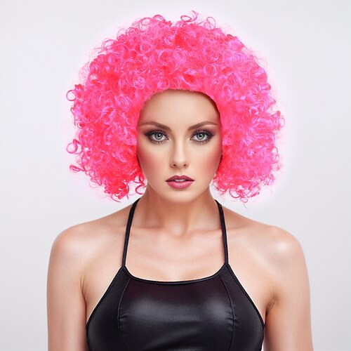 Synthetische Perücken Yaki Glatt Mit Pony Maschinell gefertigt Perücke Kurz Hellgolden Pink-violett Hellbraun Dunkelbraun A1 Synthetische Haare Herren Blond Image