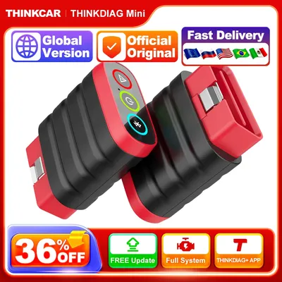 THINKCAR THINKDIAG MINI Obd2 Scanner For Auto Full Obd 2 Function Diagnostic Tool IOS Android Car Diagnost Code Reader PK ELM327