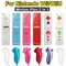 Für Nintendo Wii/Wii U Joystick 2-in-1 Wireless Remote Gamepad Controller Set Optional Motion Plus mit Silikonhülle Videospiel