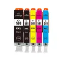 Cartouche d'encre complète Compatible PGI 580 CLI 581, pour imprimantes Canon PIXMA Ts705 TR7550 TR8550 TS6150 TS8150 TS9150 TS9155