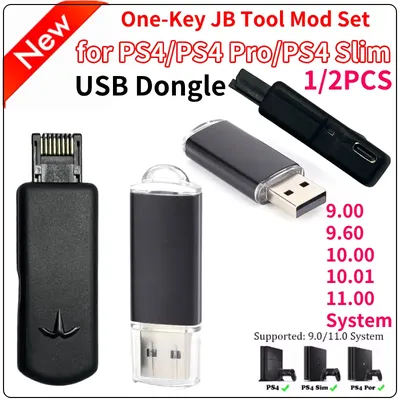 1/2PCS One-Key JB Tool Mod Kit JB USB Adapter mit Typ-C Kabel Modifikation Kit Spiel Zubehör für PS4 9,0-11,0 System Image