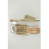 Bibi Lou Damen Sandale, Gr. 36, gold, kein Etikett