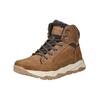 Schnürstiefelette TOM TAILOR "Tom Tailor Stiefelette Lederimitat/Textil", Herren, Gr. 44, braun (cognac), Lederimitat, Textil, casual, Schuhe