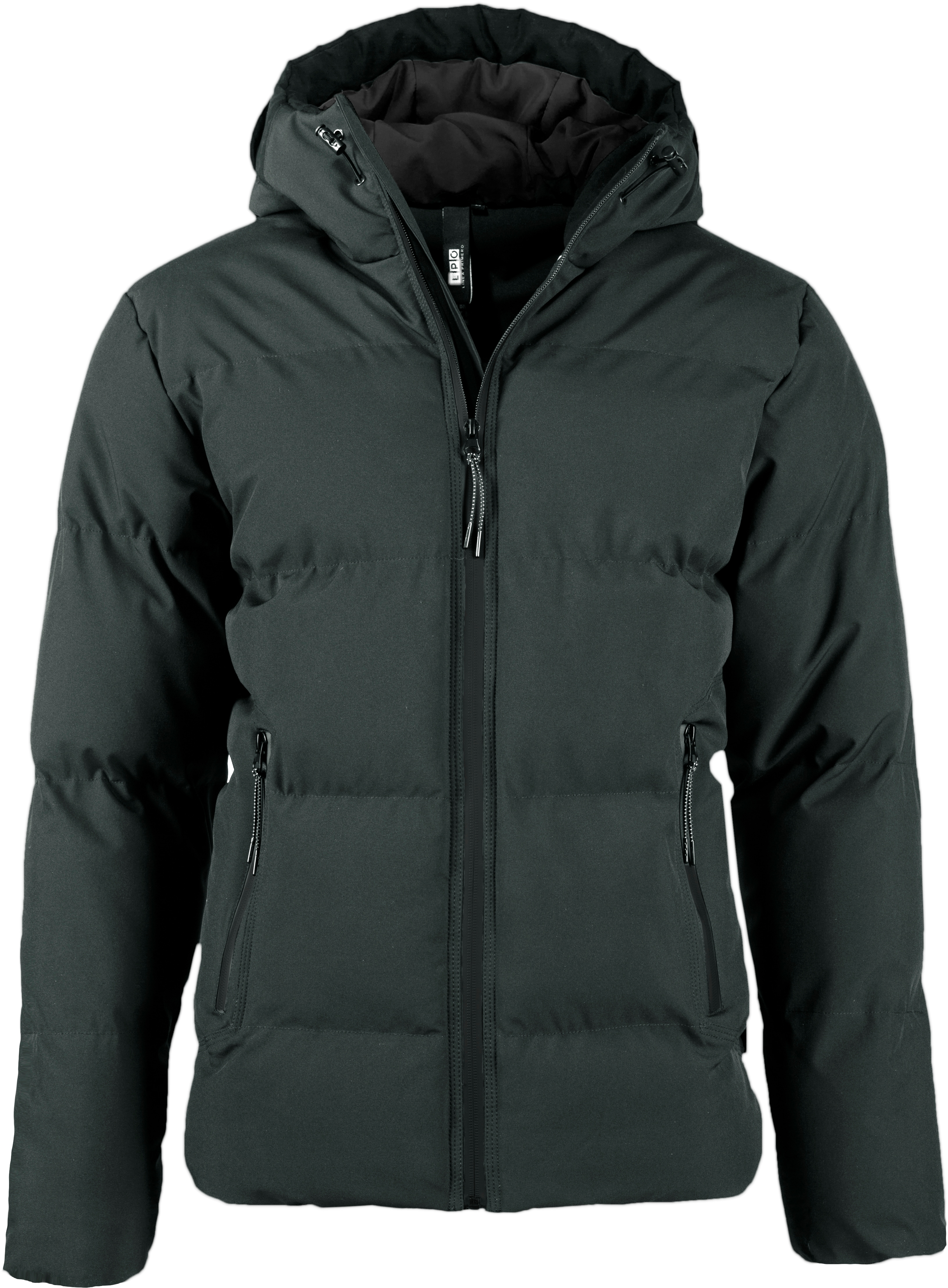 Steppjacke DEPROC ACTIVE "GILMOUR LRN Men", Herren, Gr. S (48), grau (anthrazit), 100% Polyester, bequem, mit innenliegendem Gummizug, Jacken Steppjacke, auch in Großen Größen erhältlich