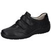 Klettschuh WALDLÄUFER "HESNA", Damen, Gr. 9 (43), schwarz, Nappaleder, Lackleder, sportlich, Schuhe, mit Klettverschlüsse, H-Weite