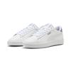 Sneaker PUMA "SMASH 3.0 L", Gr. 36, puma weiß, silber mist, plum jam, unifarben, sportlich, Schuhe