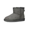 Stiefelette ARA "Ara Stiefelette Veloursleder", Damen, Gr. 42, grau, Veloursleder, casual, Schuhe