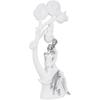Dekofigur CASABLANCA BY GILDE "Figur Paar; Baum Tree of love weiß H. 39,5 cm", weiß, B:20,5cm H:39,5cm T:10,5cm, Kunstharz, Dekofiguren