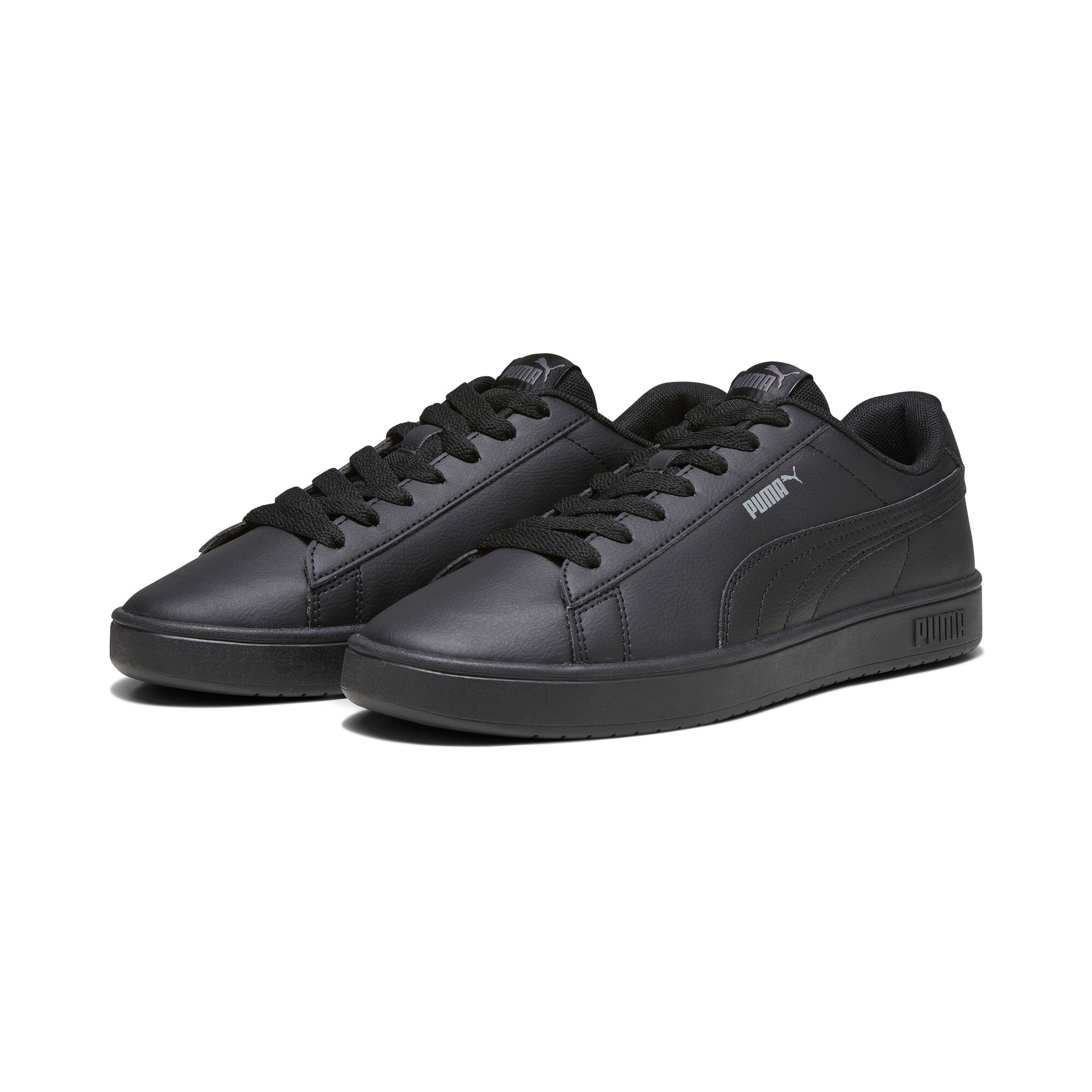 Sneaker PUMA "RICKIE CLASSIC", Damen, Gr. 41, schwarz (puma schwarz, cool schwarz gray), Synthetik, unifarben, Schuhe Sneaker