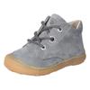 Lauflernschuh PEPINO BY RICOSTA "Cory 50 WMS: Mittel", Kinder, Gr. 24, grau, Leder, casual, Schuhe, Schnürschuh mit WMS-System, Leder, Größenschablone zum Download