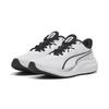 Laufschuh PUMA "Skyrocket Lite 2 Laufschuhe Erwachsene", Gr. 47, weiß (weiß silber schwarz metallic), Obermaterial: Synthetik, Textil; Futter: Textil; Innensohle: Textil; Laufsohle: Synthetik, Gummi, Schuhe