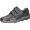 Klettschuh WALDLÄUFER "K-FABIAN", Herren, Gr. 12 (47), schwarz, Nappaleder, unifarben, sportlich, Schuhe, Halbschuh, Sneaker, Bequemschuh in Komfortweite H (=sehr weit)