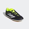 Fußballschuh ADIDAS PERFORMANCE "COPA COURT LEAGUE HALLEN-E FÜR KINDER", Gr. 36, core schwarz, cloud weiß, lucid lemon, Textil, Synthetik, sportlich, Schuhe, geeignet als Hallenschuhe