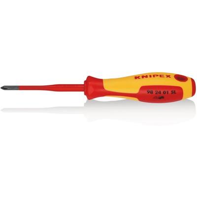 Knipex - 98 24 01 sl Schraubendreher (Slim) für Kreuzschlitzschrauben Phillips® isolierender Image