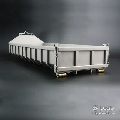 LESU RC 1/14 Metall Eimer für 8*8 Fernbedienung Hydraulische Muldenkipper Roll On/Off Kipper DIY Tamiyaya Modell Spielzeug TH01998