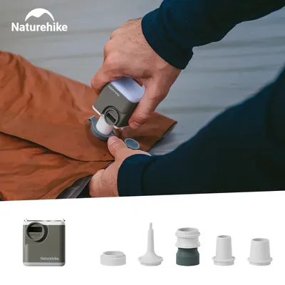Naturehike Air Pump Portable Wireless Air Compressor Inflator/Deflator Pumps For Inflatable Pillows Mat Air Beds Swimming Ring