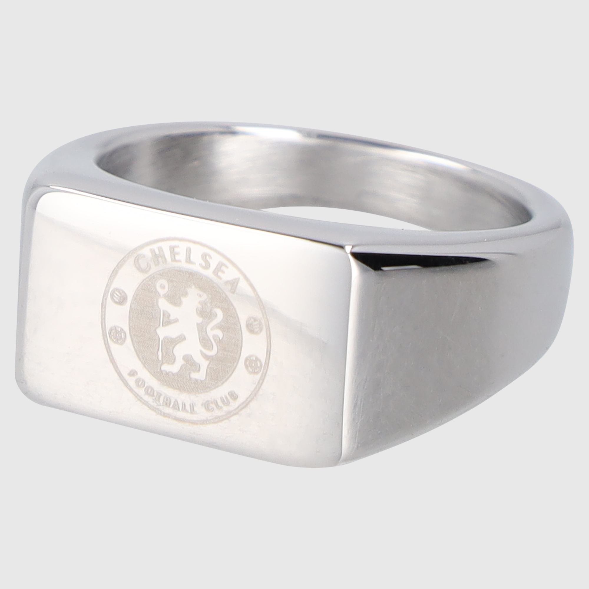 Chelsea-Ring mit Wappen – Edelstahl Image