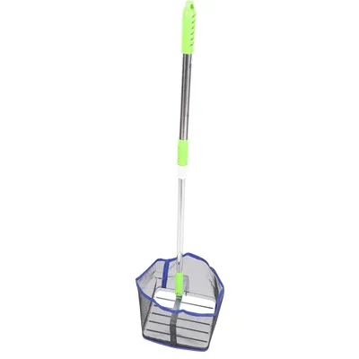1Pc Tischtennis Ball Picker Leichte Teleskop Griff Bälle Sammler Edelstahl Eisen Nylon Material Langlebig Lange Image
