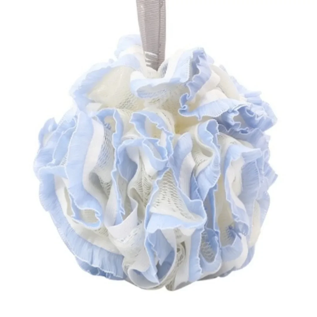 1pc Dusche Mesh Schwamm Bad Puff Weiche Spitze Schwamm Bad Ball für Dusche Reiben Dusche Körper Waschen Wäscher langlebig Massage Bad Werkzeug Image