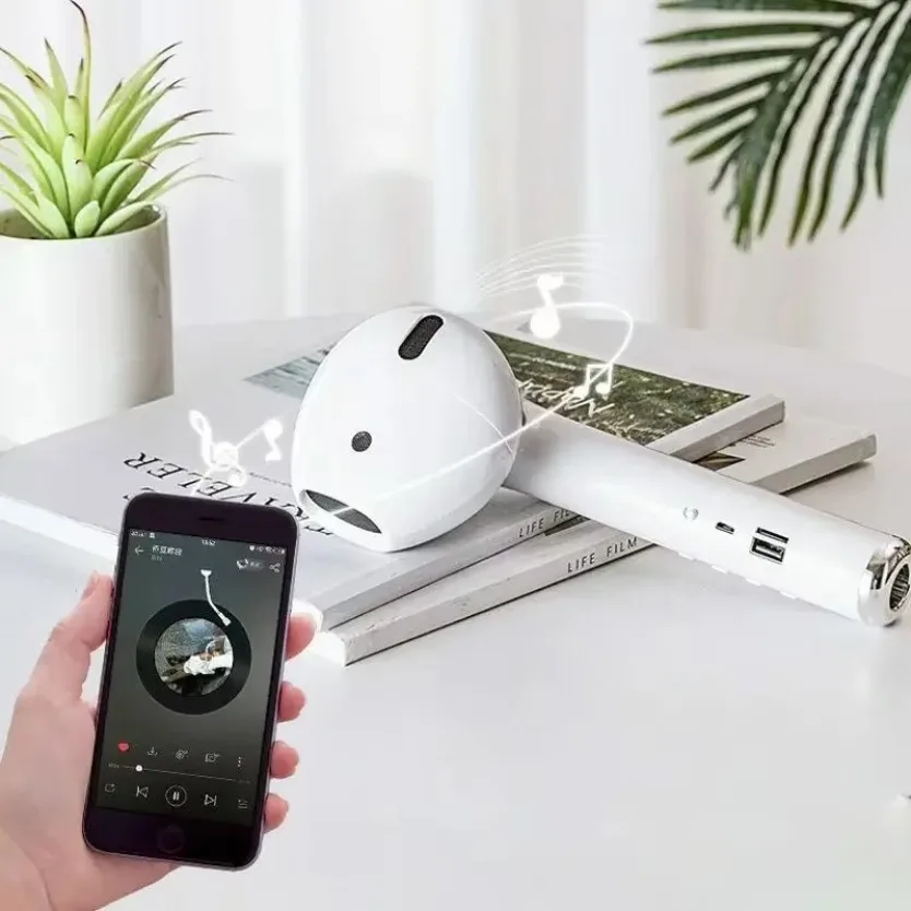 Jumbo-Headset, Bluetooth-Lautsprecher, kabelloser Lautsprecher, tragbarer kabelloser Musik-Bass-Lautsprecher, unterstützt TF-Karte, kreatives Geschenk Image