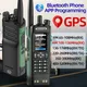 UV-32 GPS Walkie Talkie BAOFENG 10W Multi Band Bluetooth Programmazione Frequenza di copia wireless NOAA Ham a lungo raggio Radio bidirezionale