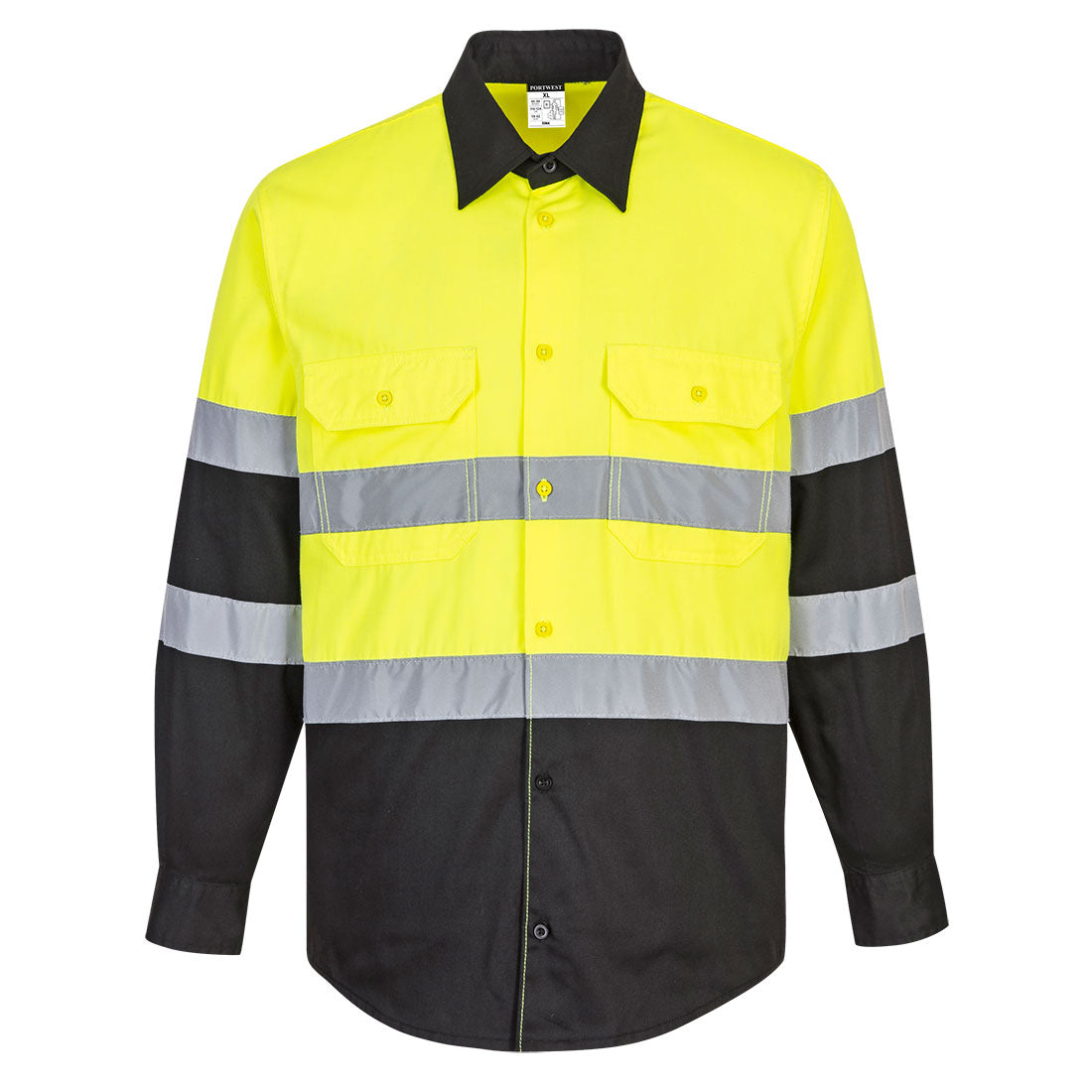 Portwest Hi-Vis Contrast Shirt L/...
