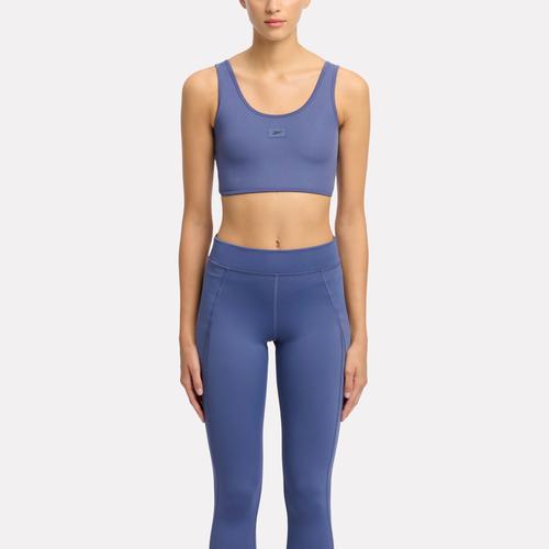 Sport-BH REEBOK, Damen, Gr. S, N-Gr, twilight pur, Obermaterial: 76% Polyester, 24% Elasthan, sportlich, BHs