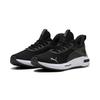 Slip-On Sneaker PUMA "SOFTRIDE ENZO 5 HYPE", Gr. 45, schwarz-weiß (puma schwarz, puma weiß, puma silber), Textil, sportlich, Schuhe